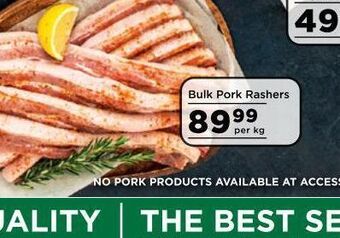 Pork rashers