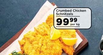 Food Lover's Market Chicken schnitzel offer
