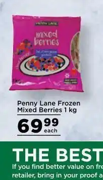 Food Lover's Market Penny lane berries offer