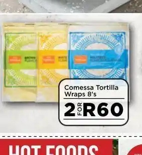 Food Lover's Market Camessa tortilla wraps 2 offer