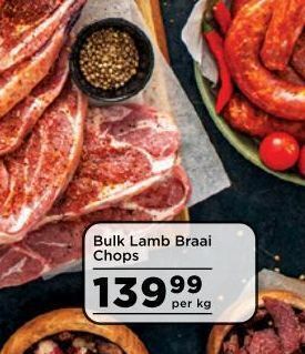 Food Lover's Market Lamb chops offer