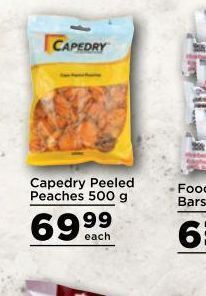 Food Lover's Market Capedry peeled peaches offer