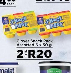 Food Lover's Market Clover snacks offer