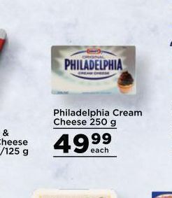 Food Lover's Market Philadelphia cream cheese offer