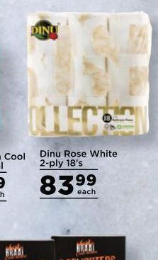 Food Lover's Market Dinu toilet paper offer