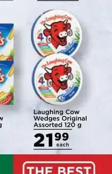 Food Lover's Market Laughing cow cheese wedges offer