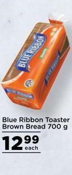 Blue ribbon bread