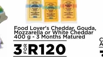 Food Lover's Market Food lover's market cheddar cheese 3 offer