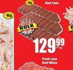 Boxer Beef liver offer