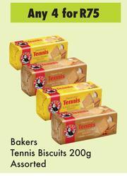 Game Bakers Tennis Biscuits Assorted-For Any 4 x 200g offer