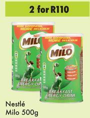 Game Nestle Milo-For 2 x 500g offer