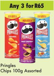Game Pringles Chips Assorted-For 3 x 100g offer