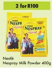 Game Nestle Nespray Milk Powder-For 2 x 400g offer