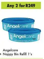 Game Angelcare Nappy Bin Refill-For 2 x 1's offer