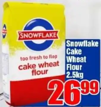Snowflakes Cake Wheat Flour 2,5kg
