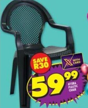Shoprite Ayoba Plastic Chair offer