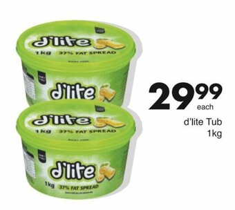 Save D'Lite Tub 1kg offer