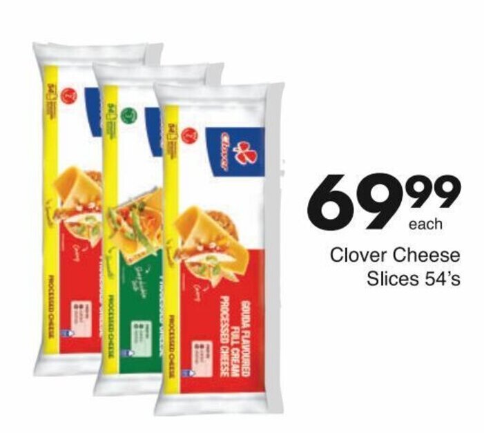 Clover Cheese Slices 54's offer at Save