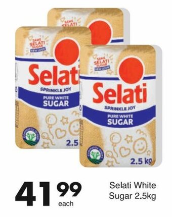 Save Selati White Sugar 2.5kg offer