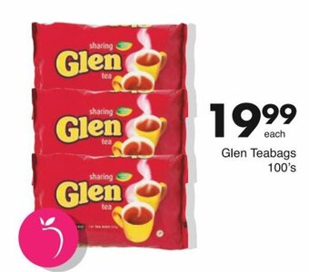 Save Glen Teabags 100's offer