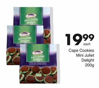 Save Cape Cookies Mini Juliet Delight 200g offer
