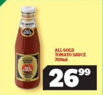Usave All Gold Tomato Sauce 700ml offer
