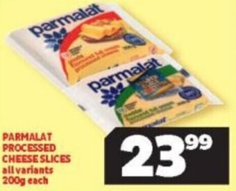 Usave Parmalat Processed Cheese Slices All Variants 200g offer