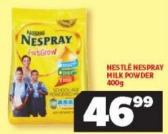 Usave Nestlé Nespray Milk Powder 400g offer