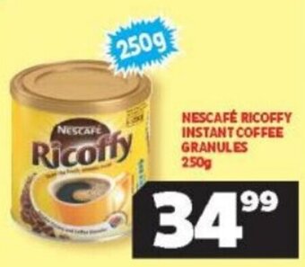 Usave Nescafé Ricoffy Instant Coffee Granules 250g offer
