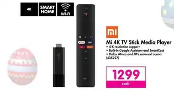 Makro Mi 4K TV Stick Media Player offer