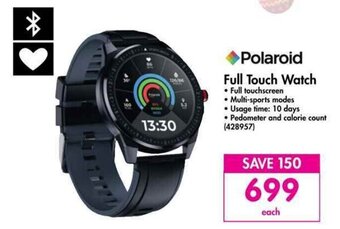 Makro Polaroid Full Touch Watch offer