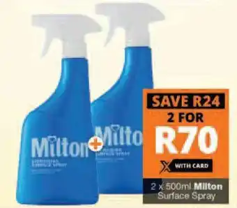 Milton Surface Spray 2 x 500ml