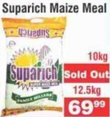 Advance Cash n Carry Suparich Maize Meal 12.5kg offer