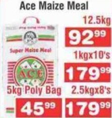 Advance Cash n Carry Ace Maize Meal 5kg offer