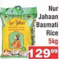 Nur Jahaan Basmati Rice 5kg