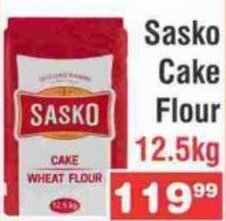 Advance Cash n Carry Sasko Cake Flour 12.5kg offer