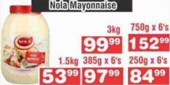 Advance Cash n Carry Nola Mayonnaise 1.5kg offer