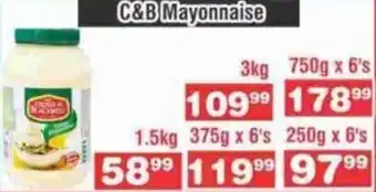 Advance Cash n Carry C&B Mayonnaise 1.5kg offer