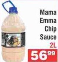 Advance Cash n Carry Mama Emma Chip Sauce 2L offer