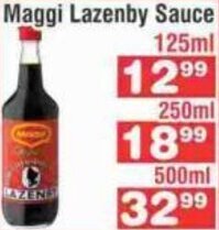 Advance Cash n Carry Maggi Lazenby Sauce 125ml offer