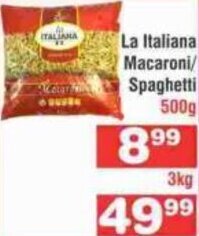 La Italiana Macaroni / Spaghetti 500g
