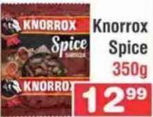 Advance Cash n Carry Knorrox Spice 350g offer