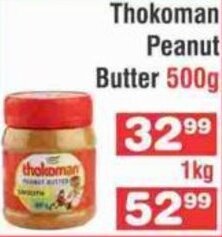 Advance Cash n Carry Thokoman Peanut Butter 500g offer
