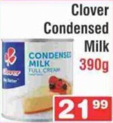 Clover Condensed Milk 390g