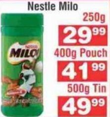 Advance Cash n Carry Nestle Milo 250g offer