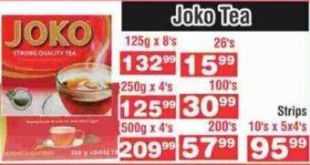Advance Cash n Carry Joko Tea 125g x 8's offer
