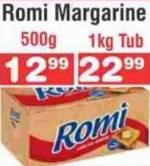 Advance Cash n Carry Romi Margarine 500g offer