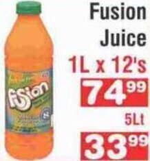 Fusion Juice 1L x 12's