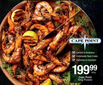 Checkers Cape Point King Prawns offer