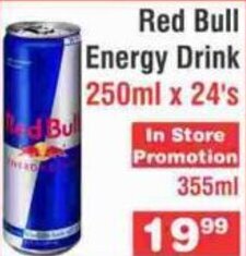 Red Bull Energy Drink 250ml x 24's
